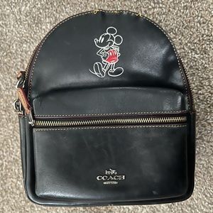 Coach mini backpack